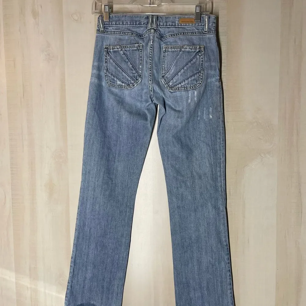 Abercrombie and Fitch distressed jeans,‎ size 2